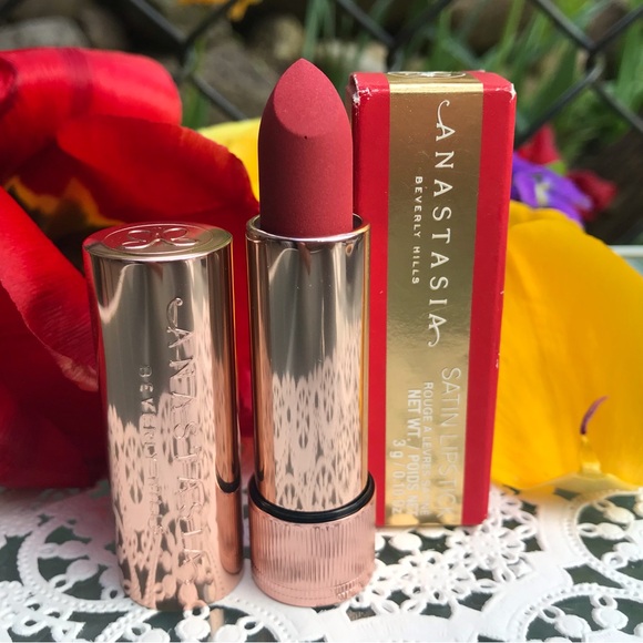 Anastasia Beverly Hills Other - Anastasia Beverly Hills ABH Limited Edition Satin Lipstick in Pomegranate *BNIB